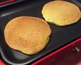♧豆腐deもっちり＊抹茶のパンケーキ作り方7写真
