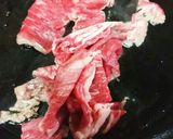 牛肉とエリンギの甘辛炒め作り方1写真