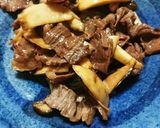 牛肉とエリンギの甘辛炒め作り方4写真
