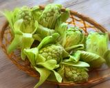 ふきのとう~三つ葉の天ぷら作り方1写真