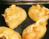 餃子とキムチで簡単！油揚げきんちゃく！作り方3写真
