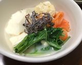 塩昆布で食べるトロトロ豆腐鍋作り方5写真