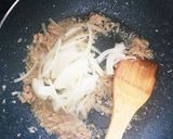 ツナとキャベツのトマトソースパスタ作り方5写真