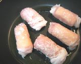 お豆と豚チーズロールの♡ トマト煮作り方3写真