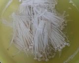 レンジで簡単☆エノキと胡瓜のねり梅和え☆作り方1写真