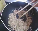 韓国風キムチそぼろのおにぎらず作り方1写真