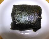 韓国風キムチそぼろのおにぎらず作り方7写真