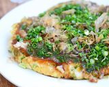 がごめ昆布とろろ入り豚玉チーズお好み焼き作り方5写真