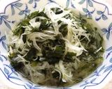 玉ねぎとワカメの酢の物作り方7写真
