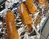 ウインナーマスタード焼き作り方1写真