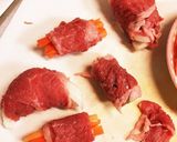 おいし〜い！お肉まきまき☆作り方2写真
