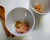 簡単！インスタント☆鮭フレカレースープ作り方1写真