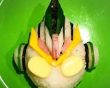 キャラ弁☆ウルトラマン オーブトリニティ作り方12写真