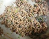 お花見用　おにぎり①甘韓ミンチそぼろ作り方5写真