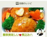簡単美味しい❤煮込みハンバーグ作り方9写真