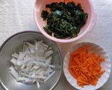 大根とわかめのシーザーサラダ作り方1写真