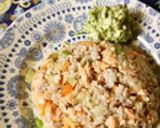 変わり鮭炒飯作り方9写真