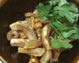 鶏皮のガラムマサラ炒め作り方5写真