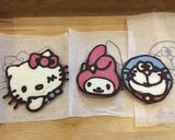 キャラチョコ☆ケーキデコに♪カーズなど作り方15写真
