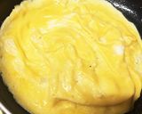 明太クリームのオムライス作り方4写真