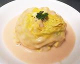 明太クリームのオムライス作り方6写真