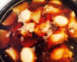 ほっこり！鳥手羽元と大根の煮物作り方5写真