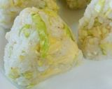 ＊春キャベツご飯の焼きおにぎり＊作り方3写真