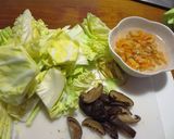 春キャベツの中国風煮物♪作り方1写真