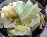 春キャベツの中国風煮物♪作り方2写真