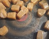 お弁当の定番！コンニャクサイコロステーキ作り方3写真