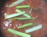 ニシンとチンゲン菜花のトマト煮込み作り方4写真