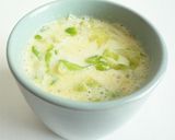 レタスの豆乳スープ作り方4写真