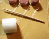 超簡単！キャラ弁にも☆お弁当ミニ焼き鳥☆作り方1写真