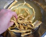 わりな(干しずいき・芋がら)の使い方作り方1写真