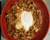 簡単☆すき焼き風肉たま丼☆5分で作れる！作り方5写真