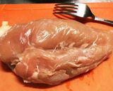 鶏むね塩麹&オイスター漬け焼き♪お弁当♪作り方1写真