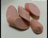 魚肉ソーセージ味つけはごま塩よ❤作り方2写真