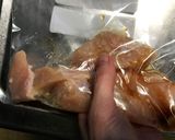 鶏むね塩麹&オイスター漬け焼き♪お弁当♪作り方3写真
