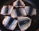 サンマの蒲焼丼♪ゴマとカブ菜の素敵な共演作り方13写真