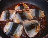 サンマの蒲焼丼♪ゴマとカブ菜の素敵な共演作り方14写真