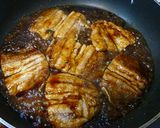 サンマの蒲焼丼♪ゴマとカブ菜の素敵な共演作り方15写真