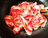 すき焼きのタレで簡単！肉ごぼう☆作り方5写真