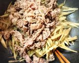 すき焼きのタレで簡単！肉ごぼう☆作り方9写真