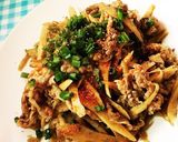 すき焼きのタレで簡単！肉ごぼう☆作り方11写真