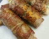 ＊豚肉のナスとチーズロール＊作り方5写真