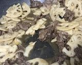 牛肉入り蓮根のきんぴら作り方6写真