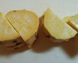 さつま芋と林檎のシナモンバター煮♪作り方2写真