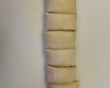 簡単な薄力粉のハムチーズ巻きパン作り方8写真