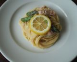 レモンクリームパスタ*村上春樹作り方8写真