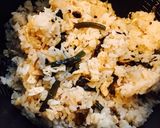 山菜とキノコの炊き込みご飯作り方6写真